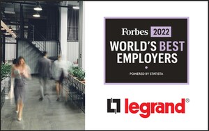 Legrand Named to FORBES' 2022 List of "World's Best Employers"