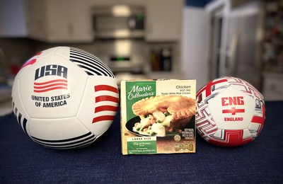 As the United States prepares for soccer showdowns against a pair of British nations, Marie Callender’s is encouraging Americans to steal a favorite play from our rivals and partake in their pre-match meal of choice: savory meat pies. The makers of America’s best-selling brand of frozen pot pies is rallying backers of the Stars and Stripes to start a new American tradition by enjoying the hearty taste of their home-cooked pot pies during matches next week against Wales and England.