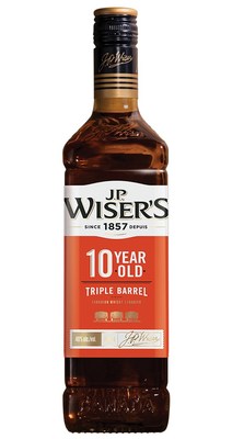 JP Wiser's 10 Year Old Bottle (CNW Group/Corby Spirit and Wine Communications)