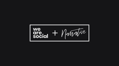 We Are Social & The Narrative Group logo (CNW Group/Plus Company)