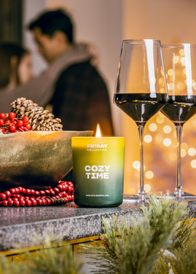 Positively boost the vibe by bringing the weekend feels to every day with Friday Collective. Cozy Time is a tantalizing mashup of midnight orchid, fresh balsam, and patchouli.