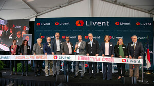 Livent Completes North Carolina Expansion of Largest Lithium Hydroxide Production Site in the United States