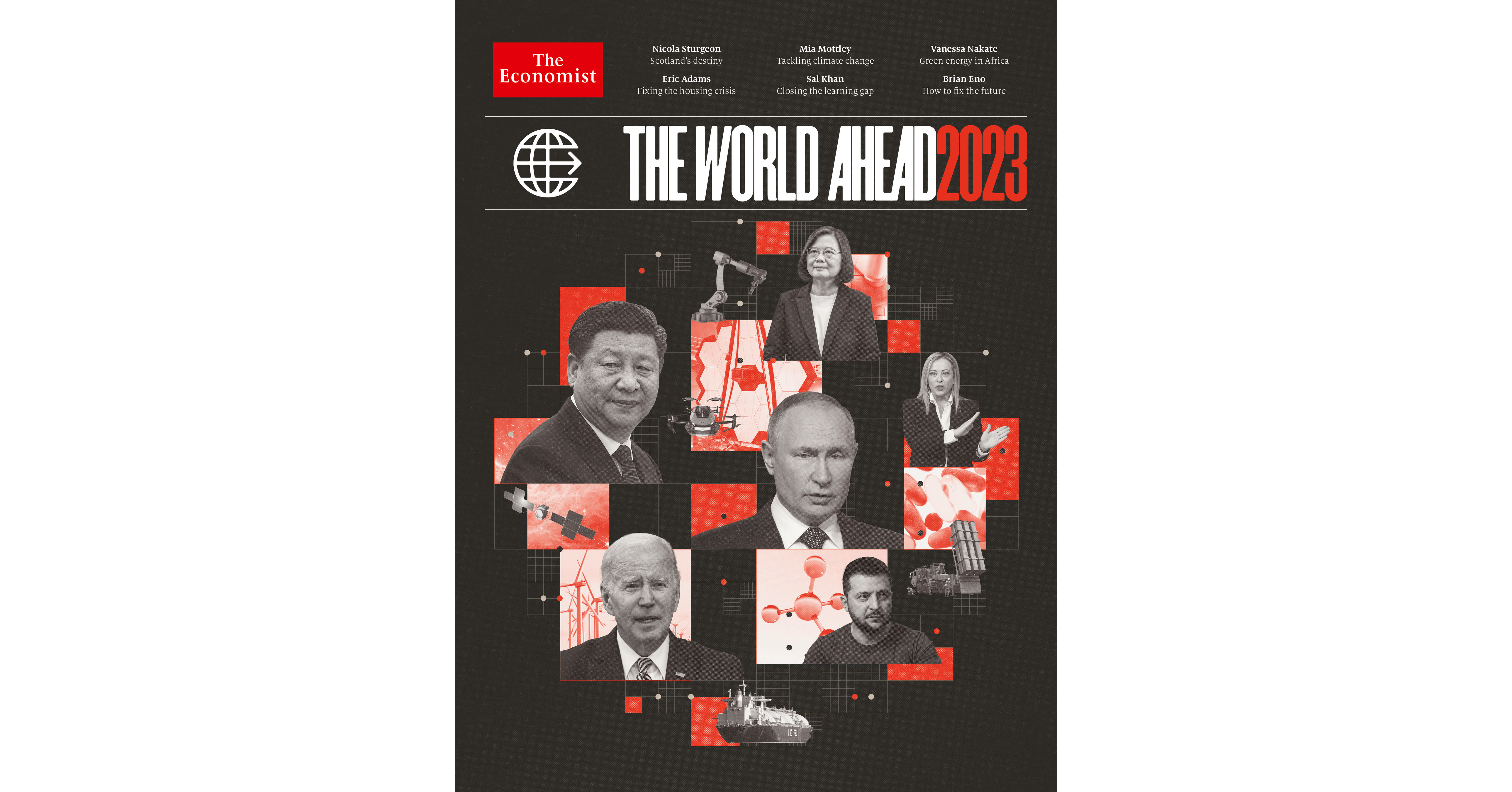 Новая обложка the economist на 2025 год