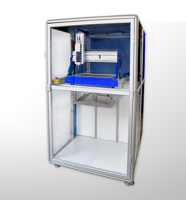 Designed for development work and low-volume industrial production, RX-Flow™ printers are a low-cost option for manufacturers interested in testing and implementing industrial 3D printing with more durable, flexible materials such as 2K polyurethane.