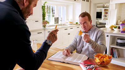 Peyton Manning and David Beckham star in Frito-Lay’s new FIFA World Cup™ commercial, “Soccer or Football?”