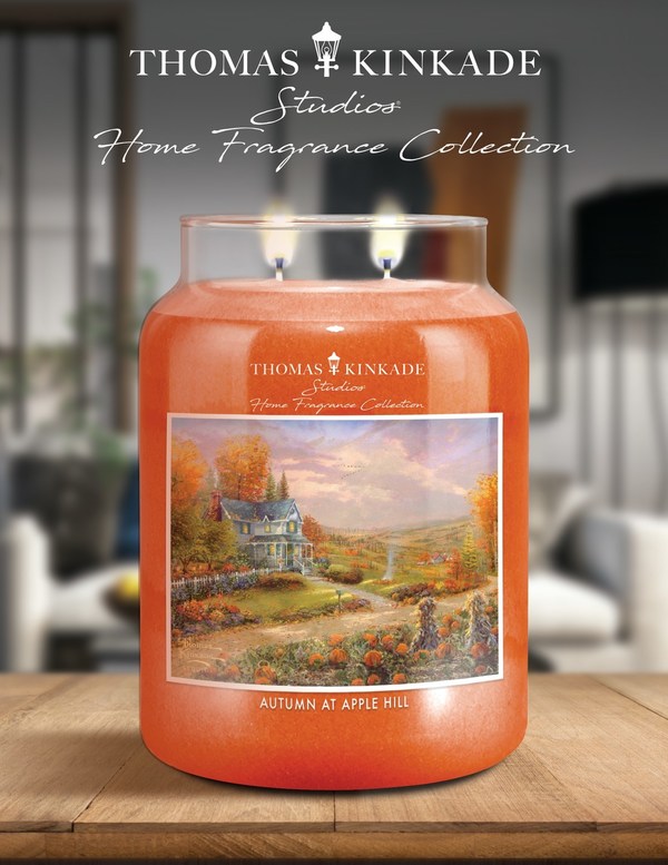 YANKEE CANDLE® FOUNDER'S SON LANDS COVETED THOMAS KINKADE STUDIOS