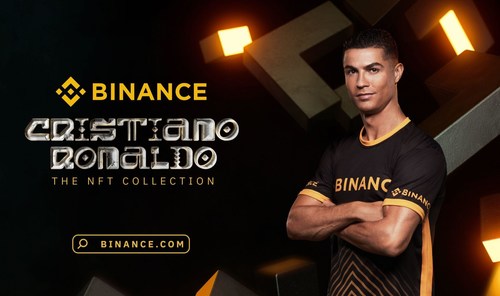 Cristiano Ronaldo launches first NFT collection with Binance