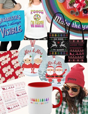 Disabled LGBT Woman Creates Holiday Collection for LGBT, Disabled, and Feminist Communities