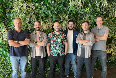 From left to right: Nuno Loureiro, João Poupino, Hugo Castilho, Bruno Barão, Cláudio Gamboa, Tiago Mendo.