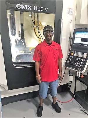 Marcus Beamon joins a team of 3,000-plus that is taking advantage of America's Cutting Edge (ACE) free online training to pursue a career in machining.
