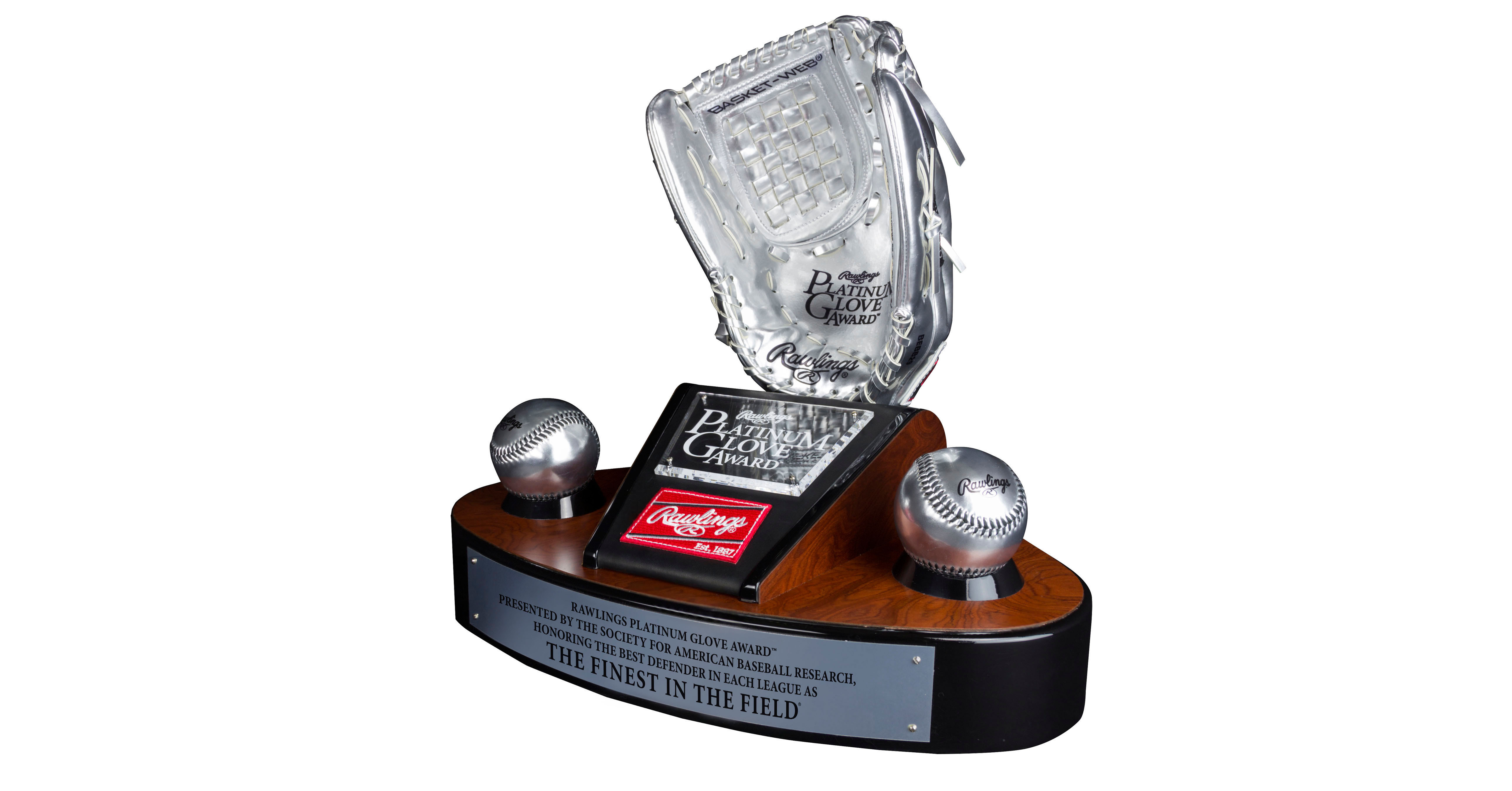 Jose Trevino St.Louis Cardinals rawlings platinum glove award