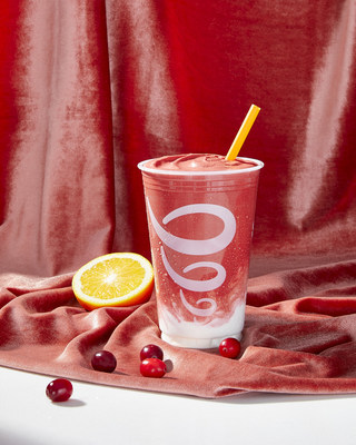 Jamba is welcoming the season of *chill* with the brand-new Merry Orange Cranberry smoothie that looks and tastes like a sip of the holidays.