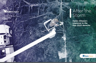 Hydro Ottawa publie son rapport intitulé Après la tempête (Groupe CNW/Société de portefeuille d'Hydro Ottawa inc.)