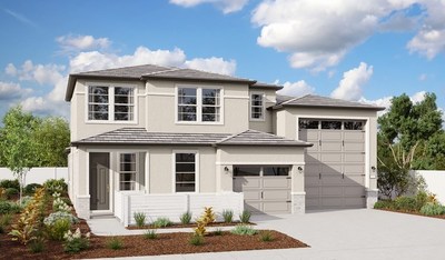 The Zinc is one of four Richmond American floor plans available at Seasons at Caterina in Galt, California.