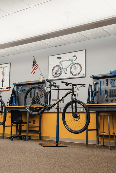 Project Bike Tech Aztec High School Classroom