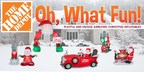 Playful and Unique Airblown® Inflatables for Christmas at The Home Depot