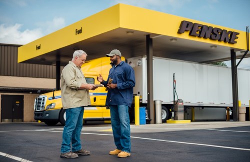 Penske Truck Leasing Expands Use of Renewable Diesel with Shell