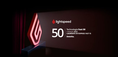 Technologie Fast 50 de Deloitte (Groupe CNW/Lightspeed Commerce Inc.)