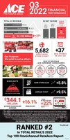 Ace Hardware Reports Third Quarter 2022 Results...