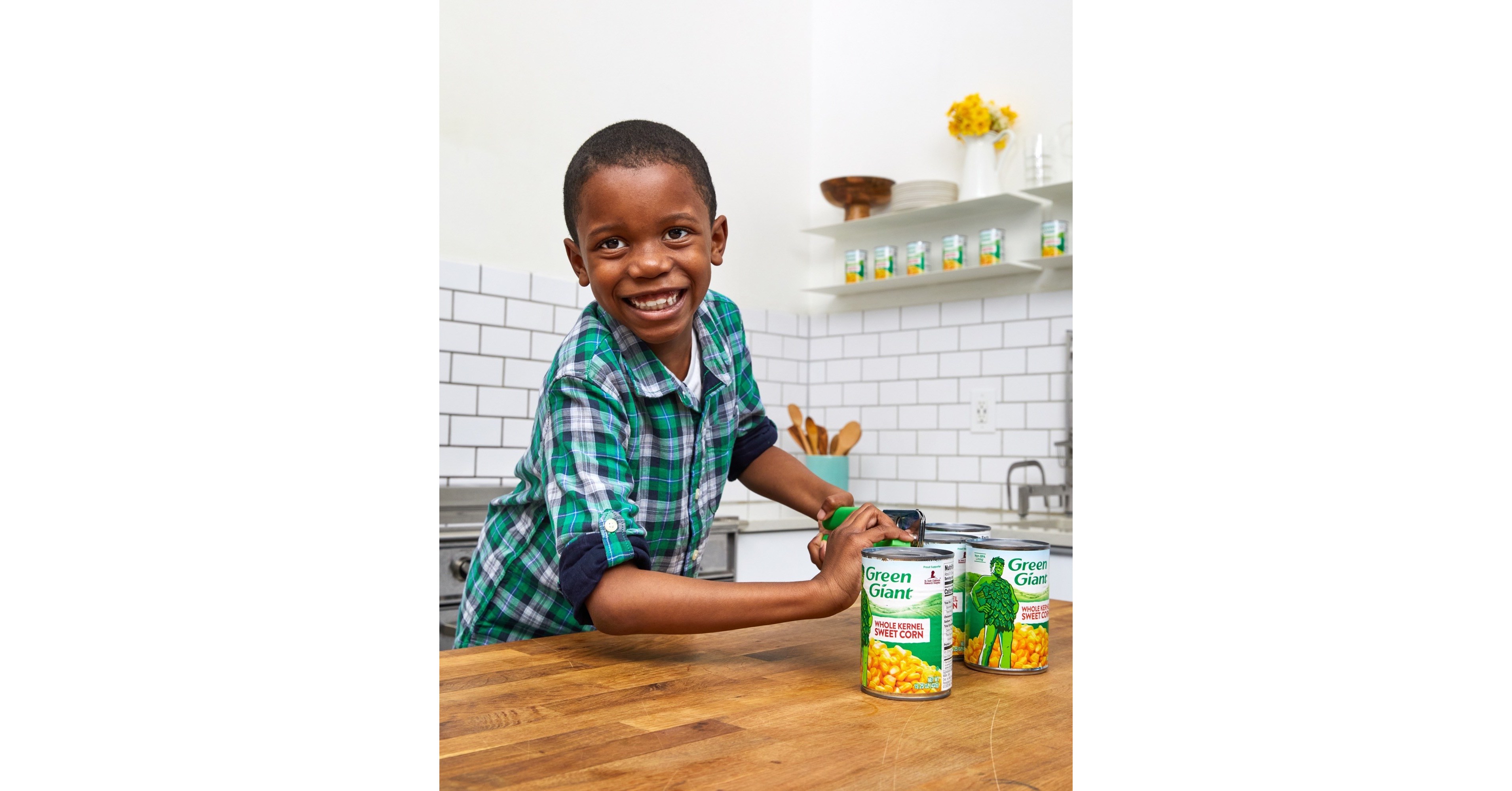 Green Giant® Announces Thanksgiving Partnership with Tariq the "Corn Kid"