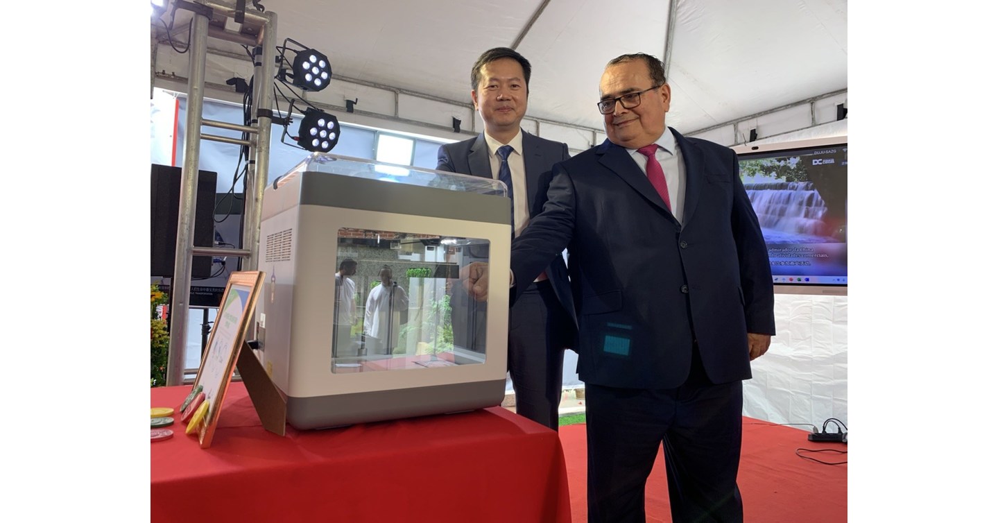 Creality fez sua estreia na CIIE 2022, apresentando a tecnologia de impress&atilde;o 3D para facilitar o com&eacute;rcio e as comunica&ccedil;&otilde;es entre a China e o Brasil