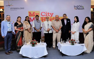 L-R Sanjoy Roy, Amita Baig; Rohini Bhatia; Shri. G. Kamala Vardhana Rao; Aman Nath; Kapil Bhatia; Dipak Deva; Junhi Han; Monica Banerjee