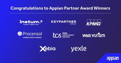 Appian maakt winnaars van de International Partner Award bekend op Appian Europe