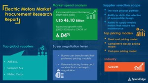 Global Electric Motors Market Procurement - Sourcing and Intelligence - Exclusive Report by SpendEdge