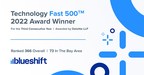 Blueshift Ranked Among the Fastest-Growing Companies in North America on the 2022 Deloitte Technology Fast 500™ for the 3rd Straight Year