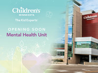 Children's Minnesota debuts new 22-bed inpatient mental health unit – Twin  Cities