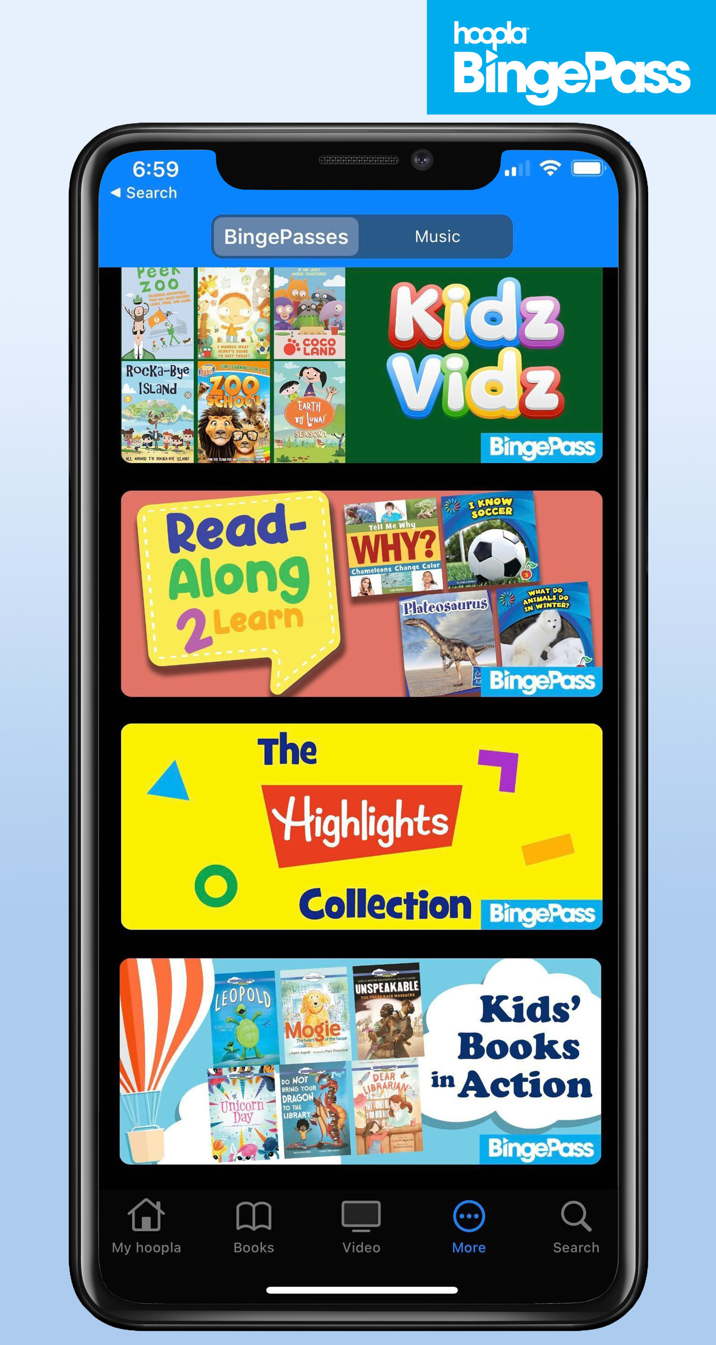 hoopla digital Expands BingePass Offering with New Children's Collections