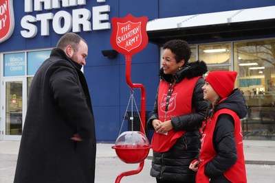 Salvation Army launches largest fundraising drive of the year to assist people living in poverty. (CNW Group/The Salvation Army Ontario Division)