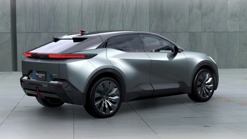 A nod to the near future: The Toyota BZ compact SUV concept has been revealed in the US