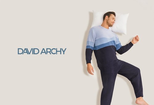 DAVID ARCHY Men's Plush Fleece Sleepwear