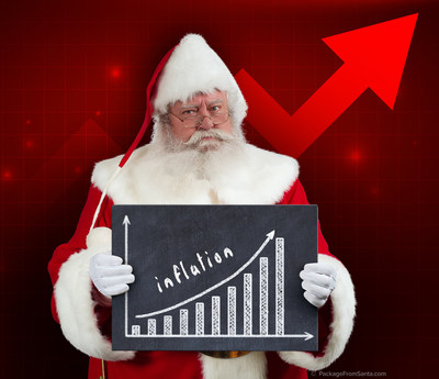 With inflation upending holiday travel plans, there has been an increased demand for personalized Santa experiences such as PackageFromsanta.com