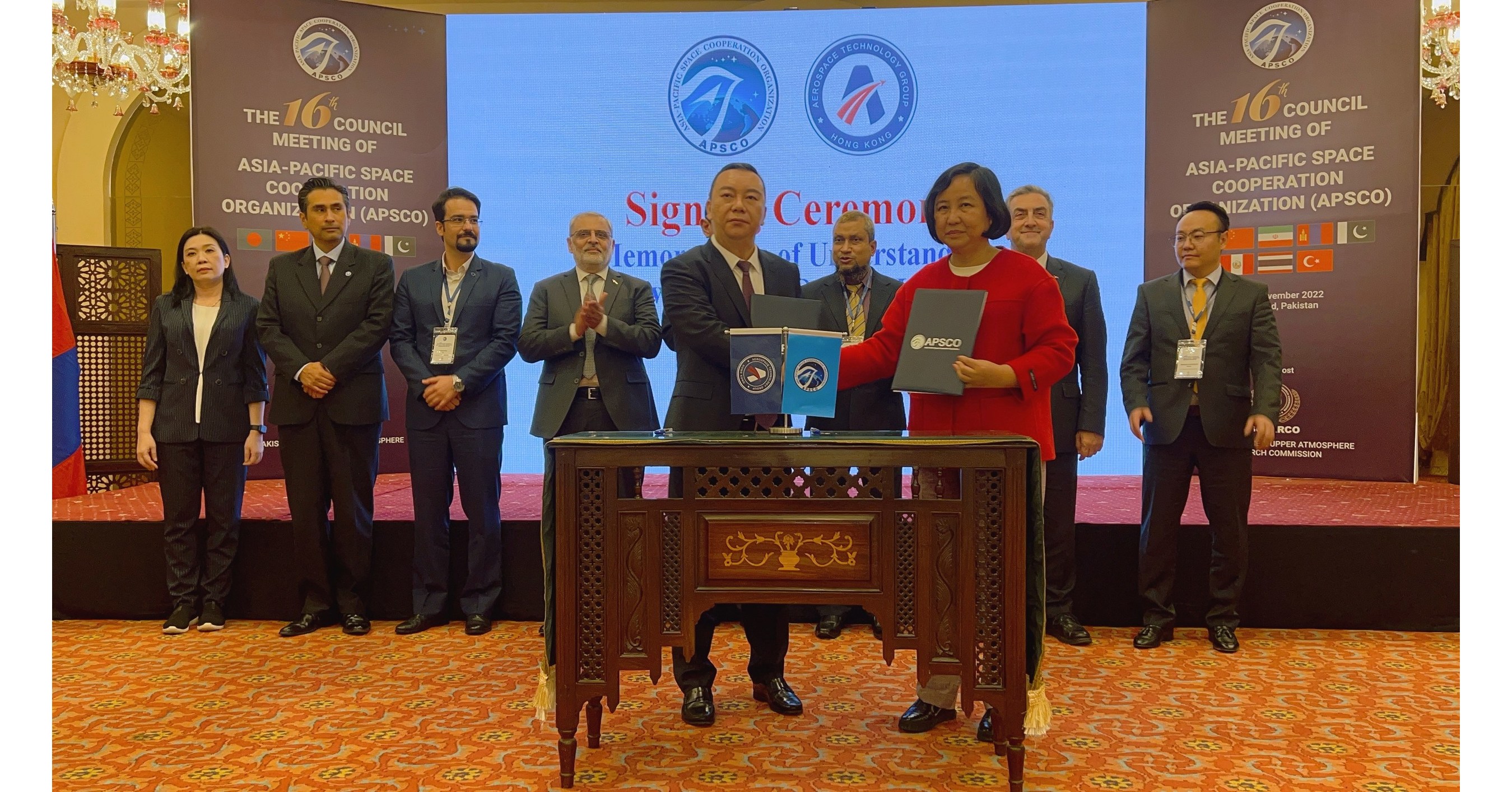 HKATG Signs MOU with APSCO Plays a vital role in Aerospace Development