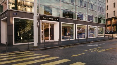 The luxury retail space will invite customers to experience the Lucid brand and its products in the heart of Geneva.