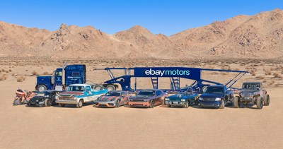 At the final stop, eBay Motors is revealing a collection of custom rides created by leading car builders with four of the vehicles going up for auction on the marketplace.