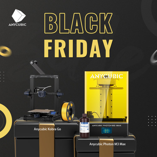 Anycubic Reveals Exciting Deals for Black Friday and Cyber Monday Sales for 3D Printers