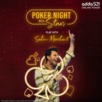 Indian Bollywood Singer Salim Merchant collaborates with Adda52.com for the 4th edition of 'Poker Nights with Stars'