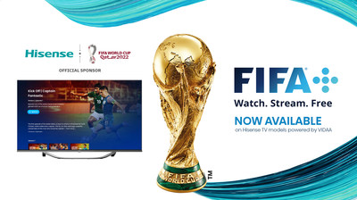 FIFA+ et Hisense mobilisent les supporters tout au long de la Coupe du Monde de la FIFA, Qatar 2022™ avec le lancement de The Hisense Daily Show