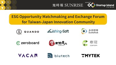 The participating companies of ESG Opportunity Matchmaking and Exchange Forum for Taiwan-Japan Innovation Community