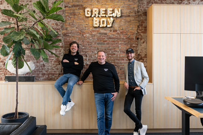 Former Interfoods CEO Jeroen van den Heuvel (middel) joins the two Green Boy Group co-founders Frederik Otten (right) and Peter van Dijken (left) as Managing Director.