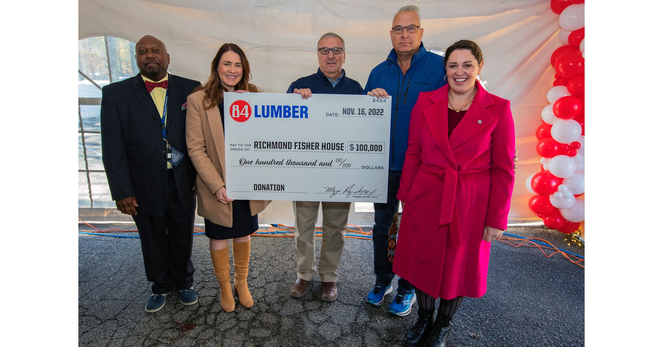 84 Lumber 2022 U.S. Capitol Christmas Tree to Richmond, Va. on