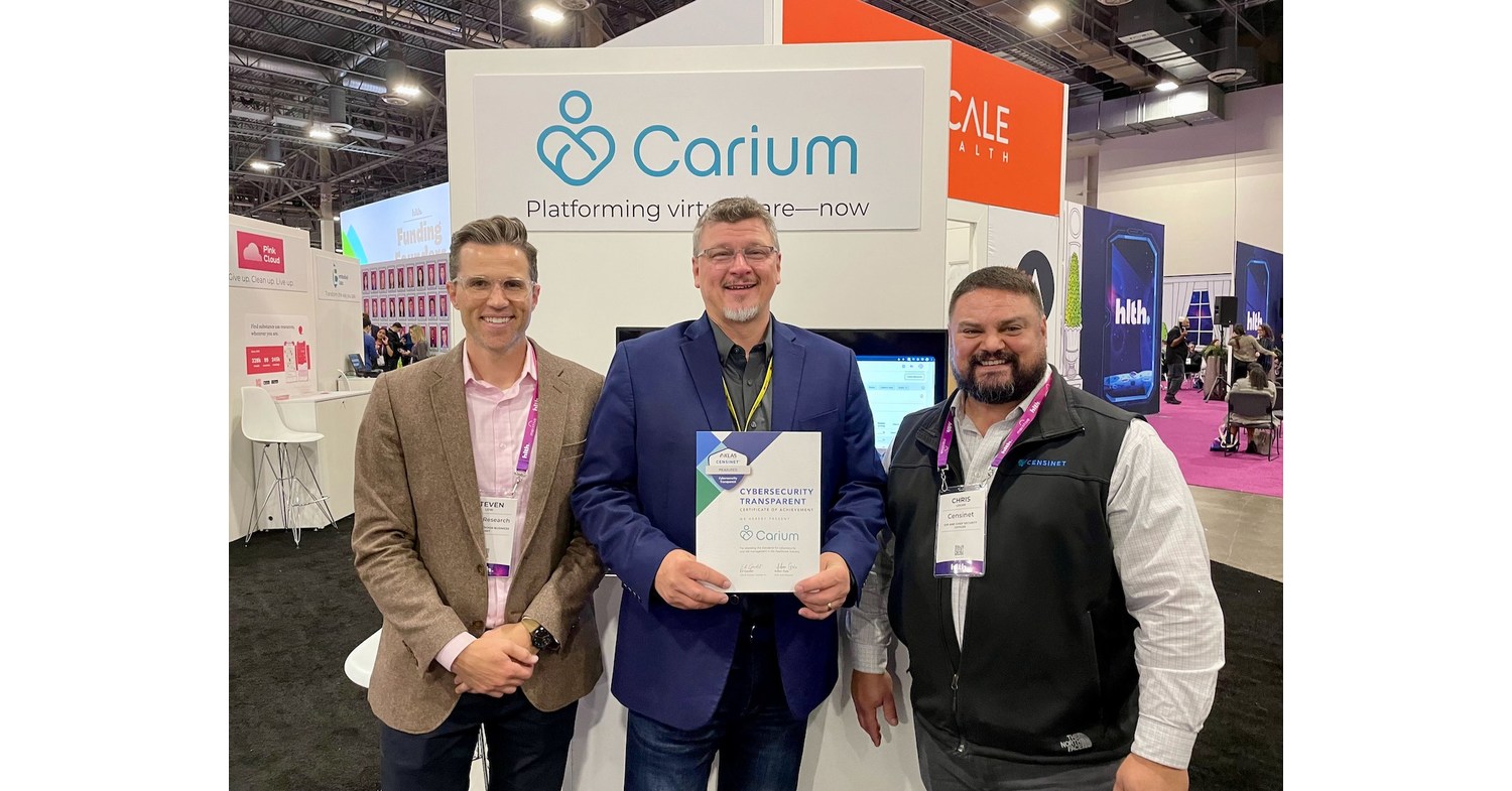 KLAS Research and Censinet Recognize Carium as Cybersecurity ...