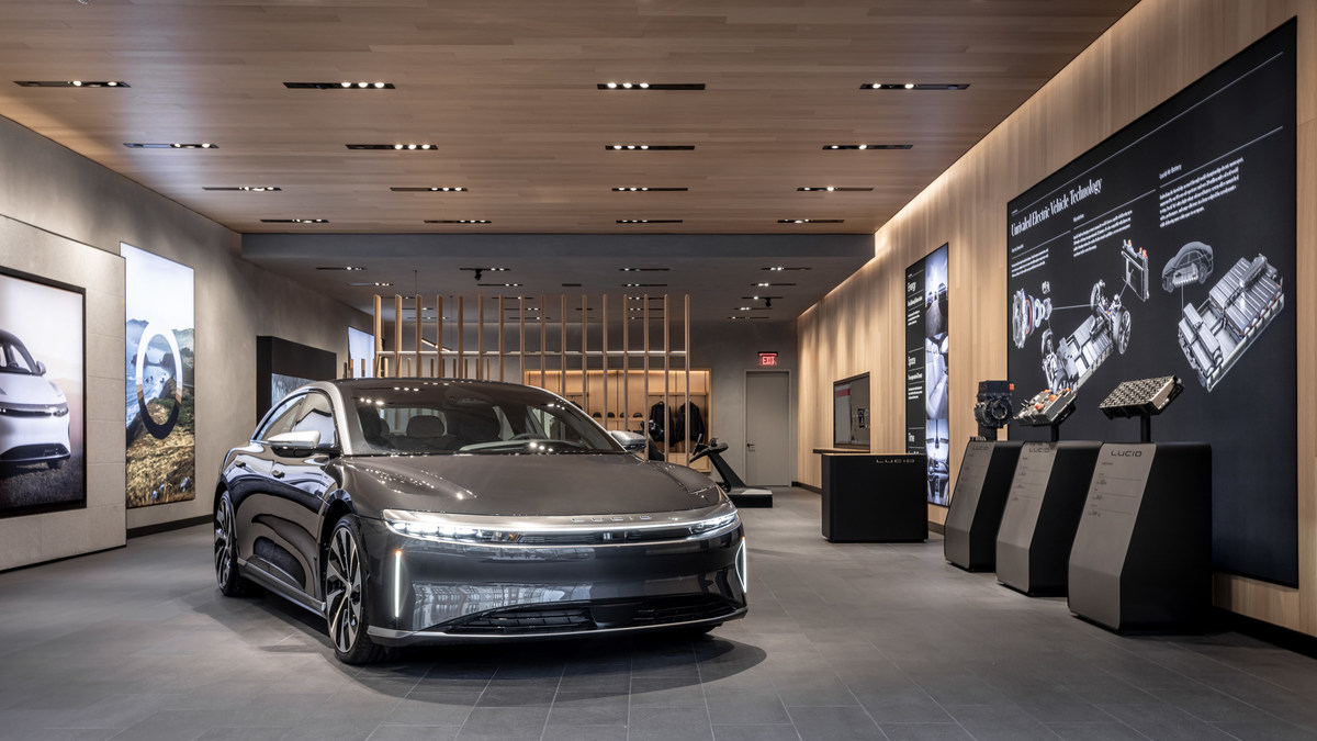 Lucid Motors Opens First Retail Studio Location in Texas, the Dallas Studio  at Legacy West