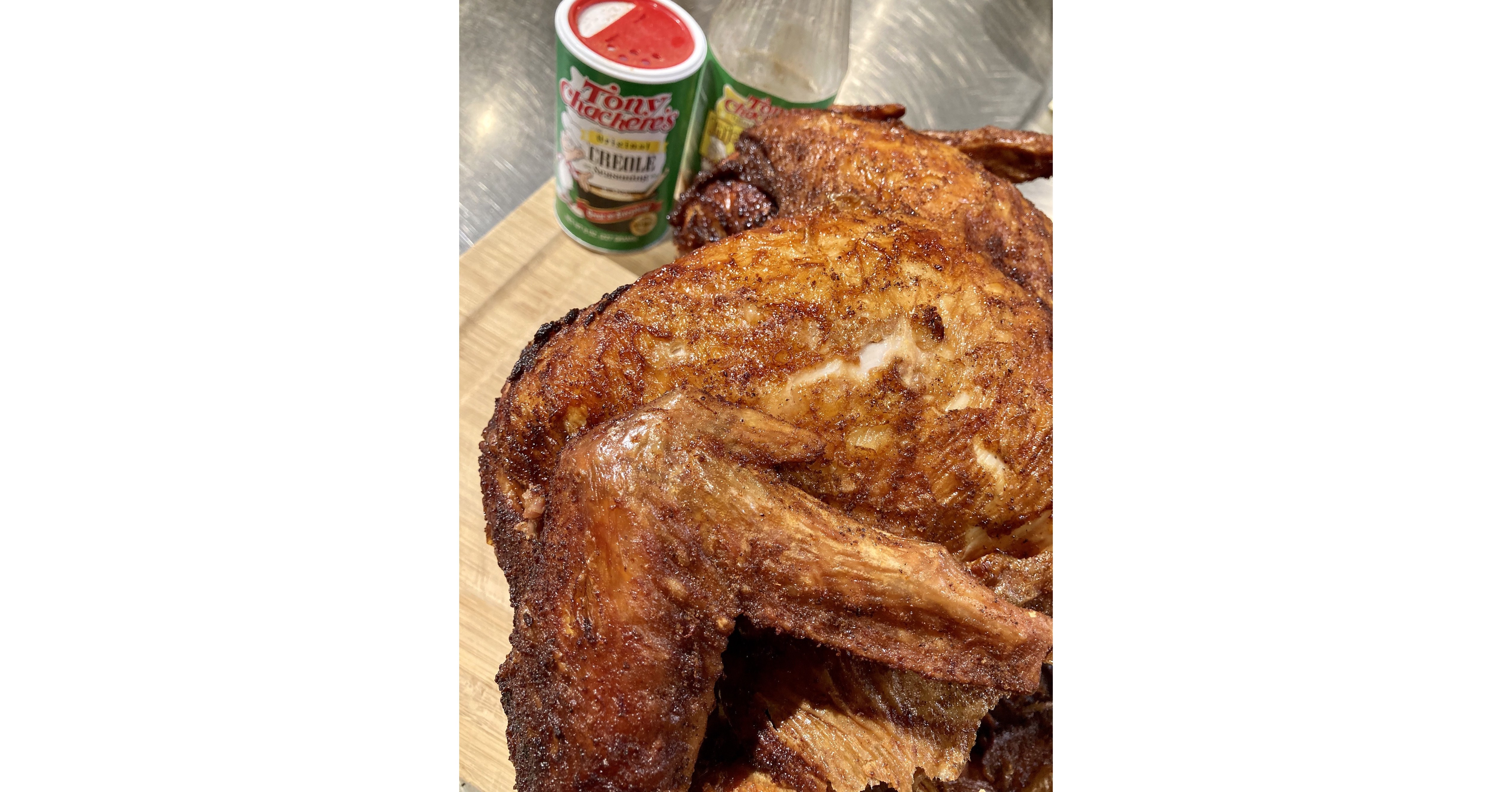 Seasoned Inside and Out, Tony Chachere's DeepFried Turkey is a Thanksgiving Treat