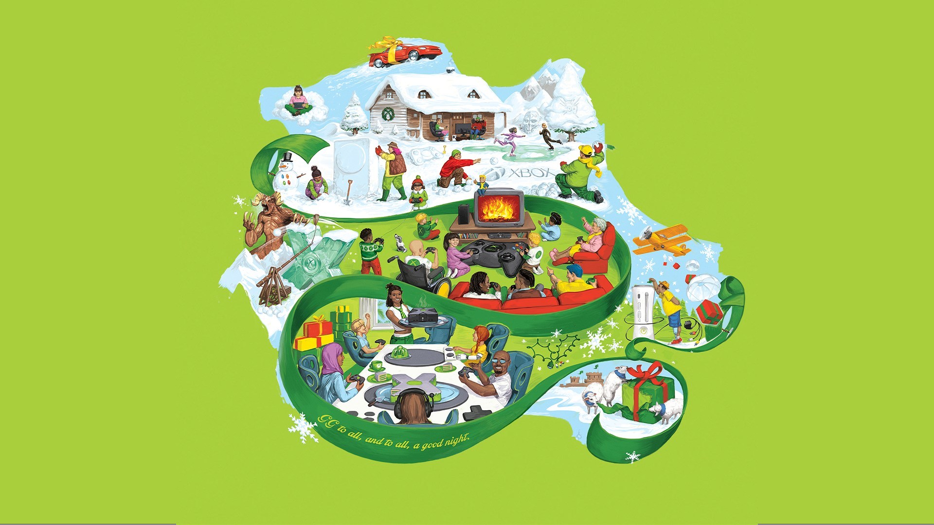 Nova pesquisa global do Xbox constata que famílias pretendem se conectar por meio de jogos nessas festas de fim de ano