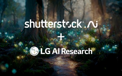 Grce  des outils d'IA conus de faon responsable en tenant compte des concepteurs et des spcialistes du marketing, Shutterstock et LG mnent la charge en simplifiant le processus cratif pour tous (PRNewsfoto/Shutterstock, Inc.)