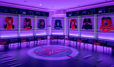 The Locker Room at the CCM Hockey House (CNW Group/CCM Hockey)